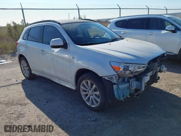 2011 Mitsubishi Outlander Sport SE with VIN JA4AP4AU1BZ016693, listed as a IAAI auction lot 41012527 with 162,310 mi miles. Bid and sale history available at carsss.com. Image 1.