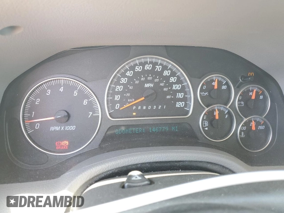 2008 GMC Envoy SLT z VIN 1GKDT13S082103595, wystawiony jako Copart lot #58811845 z przebiegiem 146 779 mil mil oraz Szkoda całkowita • Salvage title. Historia ofert i sprzedaży dostępna na DreamBid. Obrazek 9.