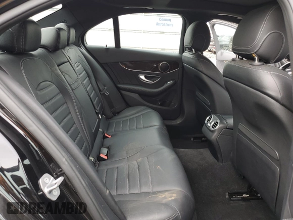 2018 Mercedes-Benz C 300 with VIN 55SWF4KBXJU262480, listed as a Copart auction lot 68102534 with 58,003 mi miles and Salvage Title. Bid and sale history available at DreamBid. Image 10.