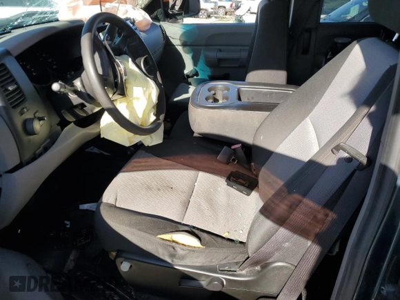 2007 Chevrolet Silverado 1500 Work Truck with VIN 2GCEK19JX71605384, listed as a Copart auction lot 76998034 with 0 mi miles and Salvage Title. Bid and sale history available at carsss.com. Image 7.