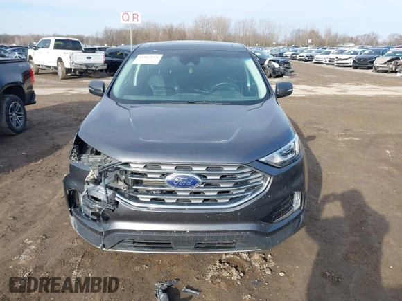 2020 Ford Edge SEL with VIN 2FMPK4J98LBA48289, listed as a IAAI auction lot 41802819 with 105,403 mi miles. Bid and sale history available at carsss.com. Image 12.