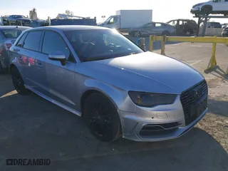2016 Audi A3 e-tron Premium with VIN WAUUPBFF9GA064429, listed as a IAAI auction lot 41355338 with 108,869 mi miles. Bid and sale history available at carsss.com. Image 1.
