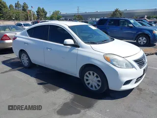 2013 Nissan Versa S with VIN 3N1CN7AP7DL874215, listed as a IAAI auction lot 42692218 with 165,754 mi miles and . Bid and sale history available at DreamBid. Image 1.