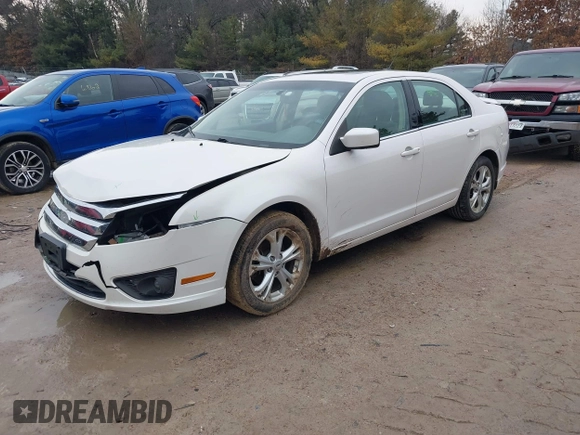 2012 Ford Fusion SE with VIN 3FAHP0HAXCR430866, listed as a IAAI auction lot 41676183 with 128,049 mi miles and . Bid and sale history available at DreamBid. Image 2.