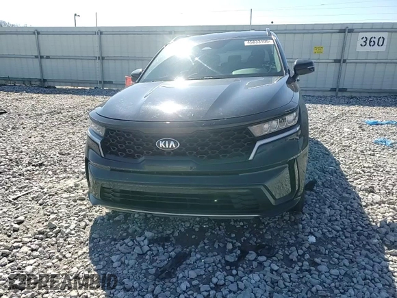2021 Kia Sorento S with VIN 5XYRL4LC6MG051627, listed as a Copart auction lot 45833105 with 88,175 mi miles and Salvage Title. Bid and sale history available at DreamBid. Image 10.