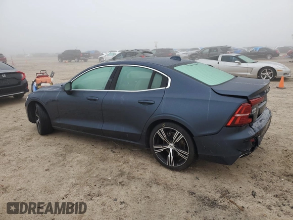 2022 Volvo S60 Plus Dark Theme with VIN 7JRL12TL4NG175850, listed as a Copart auction lot 46845555 with 36,625 mi miles and Salvage Title. Bid and sale history available at carsss.com. Image 2.
