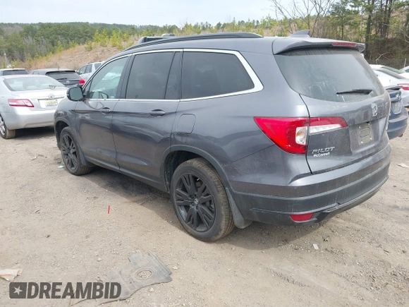 2022 Honda Pilot Special Edition with VIN 5FNYF6H26NB091391, listed as a IAAI auction lot 41685226 with 14,019 mi miles. Bid and sale history available at carsss.com. Image 3.