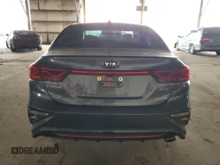 2021 Kia Forte GT-Line with VIN 3KPF34AD9ME290696, listed as a Copart auction lot 49180685 with 55,136 mi miles and Salvage Title. Bid and sale history available at carsss.com. Image 6.