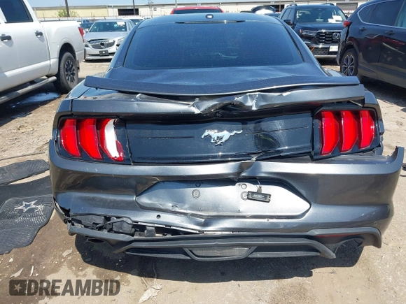 2019 Ford Mustang EcoBoost z VIN 1FA6P8TH1K5118026, wystawiony jako IAAI lot #42204167 z przebiegiem 66 425 mil mil oraz . Historia ofert i sprzedaży dostępna na DreamBid. Obrazek 16.