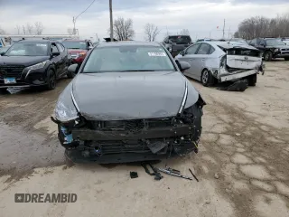 2022 Hyundai Sonata Hybrid Blue with VIN KMHL24JJ2NA037604, listed as a Copart auction lot 41190964 with 16,490 mi miles and Salvage Title. Bid and sale history available at carsss.com. Image 5.