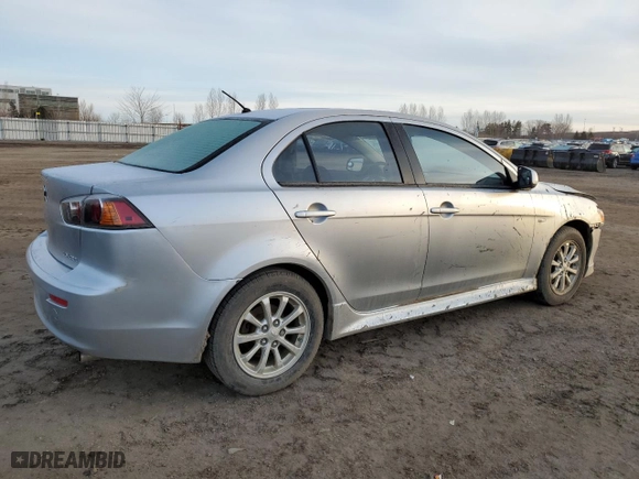 2011 Mitsubishi Lancer ES with VIN JA32U2FU7BU607204, listed as a Copart auction lot 46277395 with 141,406 mi miles and Clean Title. Bid and sale history available at carsss.com. Image 3.