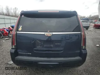 2017 Cadillac Escalade Luxury with VIN 1GYS4BKJ2HR236875, listed as a Copart auction lot 52328095 with 103,335 mi miles and Salvage title. Bid and sale history available at DreamBid. Image 6.
