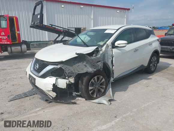 2017 Nissan Murano Platinum with VIN 5N1AZ2MG7HN146371, listed as a IAAI auction lot 42271873 with 118,856 mi miles and . Bid and sale history available at DreamBid. Image 2.