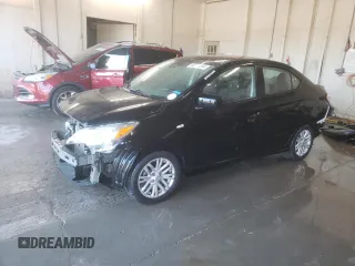 2021 Mitsubishi Mirage G4 ES with VIN ML32FUFJ9MHF04770, listed as a Copart auction lot 85876294 with 96,386 mi miles and Salvage Title. Bid and sale history available at carsss.com. Image 1.