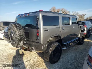 2008 Hummer H2 SUV with VIN 5GRGN23848H101891, listed as a Copart auction lot 77251924 with 178,544 mi miles and Salvage Title. Bid and sale history available at carsss.com. Image 3.