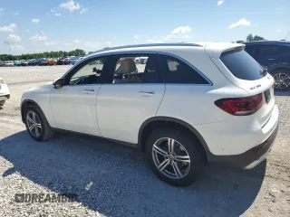 2021 Mercedes-Benz GLC 300 with VIN W1N0G8EB1MF869447, listed as a Copart auction lot 58706025 with 70,706 mi miles and Salvage title. Bid and sale history available at DreamBid. Image 2.