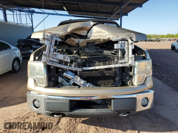 2013 Ford F-150 XL with VIN 1FTFW1EF7DKE04791, listed as a Copart auction lot 59670945 with 221,287 mi miles and Salvage title. Bid and sale history available at DreamBid. Image 5.