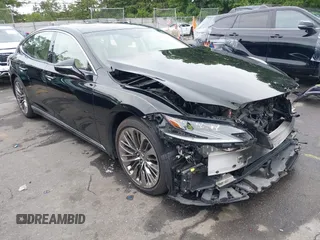 2020 Lexus LS 500 with VIN JTHD51FF8L5011077, listed as a IAAI auction lot 42634831 with 36,370 mi miles and . Bid and sale history available at DreamBid. Image 1.