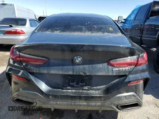 2021 BMW 8 Series M850i with VIN WBAGV8C08MCF93122, listed as a Copart auction lot 47686883 with 0 mi miles. Bid and sale history available at carsss.com. Image 6.