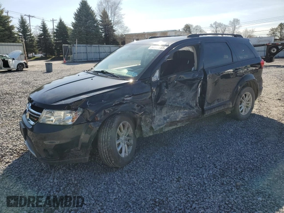 2013 Dodge Journey SXT with VIN 3C4PDDBG3DT572872, listed as a Copart auction lot 54147785 with 147,959 mi miles and Salvage Title. Bid and sale history available at DreamBid. Image 1.