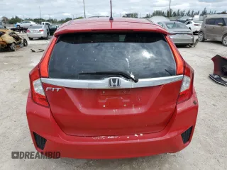 2015 Honda Fit EX-L with VIN 3HGGK5H84FM776638, listed as a Copart auction lot 52191505 with 74,418 mi miles and Salvage Title. Bid and sale history available at carsss.com. Image 6.