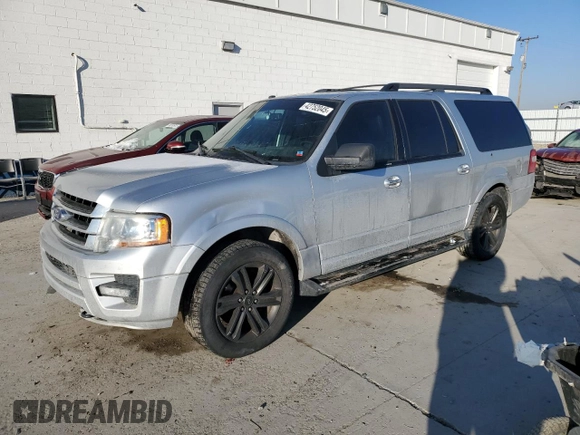 2016 Ford Expedition Max XLT z VIN 1FMJK1JT5GEF53815, wystawiony jako Copart lot #42752045 z przebiegiem 163 690 mil mil oraz Szkoda całkowita • Salvage title. Historia ofert i sprzedaży dostępna na DreamBid. Obrazek 1.