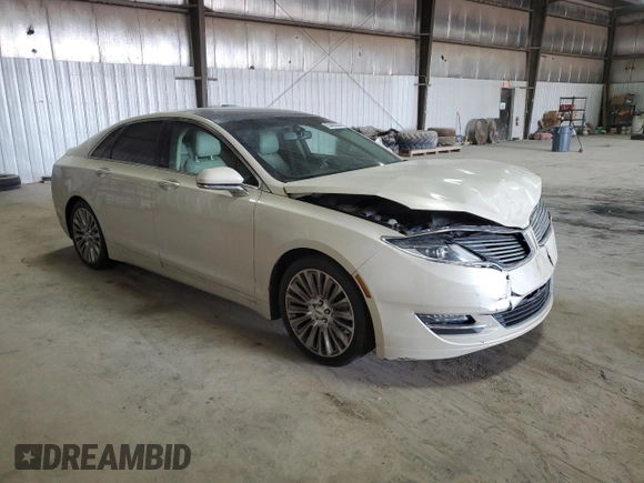 2016 Lincoln MKZ with VIN 3LN6L2J96GR629794, listed as a Copart auction lot 53465535 with 96,171 mi miles and Salvage title. Bid and sale history available at DreamBid. Image 4.
