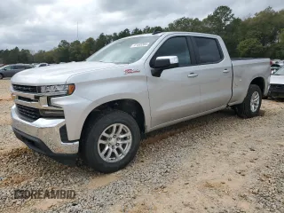 2019 Chevrolet Silverado 1500 LT with VIN 3GCUYDED9KG158557, listed as a Copart auction lot 47465285 with 130,150 mi miles and Salvage Title. Bid and sale history available at carsss.com. Image 1.