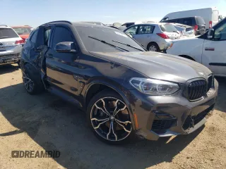 2020 BMW X3 M Competition with VIN 5YMTS0C04L9C48006, listed as a Copart auction lot 69702214 with 0 mi miles and Clean Title. Bid and sale history available at carsss.com. Image 4.