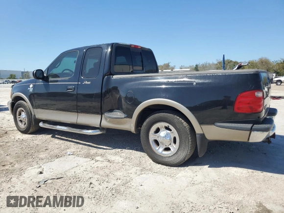 2001 Ford F-150 XL with VIN 2FTRX07L51CB03640, listed as a Copart auction lot 47584695 with 127,273 mi miles and Salvage Title. Bid and sale history available at carsss.com. Image 2.