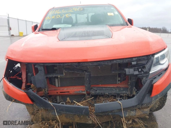 2019 Chevrolet Colorado 4WD ZR2 with VIN 1GCGTEEN1K1160280, listed as a IAAI auction lot 41166240 with 71,529 mi miles. Bid and sale history available at carsss.com. Image 13.