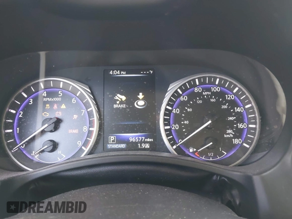 2015 Infiniti Q50 Premium with VIN JN1BV7AP6FM349523, listed as a IAAI auction lot 40940482 with 96,577 mi miles and . Bid and sale history available at DreamBid. Image 7.