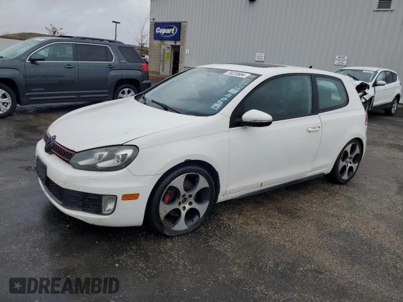 2010 Volkswagen GTI w/Sunroof with VIN WVWEV7AJ8AW246428, listed as a Copart auction lot 79220904 with 184,217 mi miles and Clean Title. Bid and sale history available at carsss.com. Image 1.