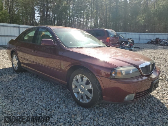 2004 Lincoln LS w/Sport Pkg with VIN 1LNHM87A84Y642005, listed as a Copart auction lot 55619475 with 98,859 mi miles and Clean Title. Bid and sale history available at carsss.com. Image 4.