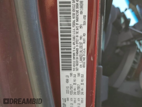2010 Jeep Wrangler Sport with VIN 1J4AA2D11AL126197, listed as a Copart auction lot 53701635 with 141,483 mi miles and Salvage Title. Bid and sale history available at carsss.com. Image 12.