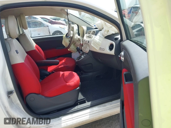 2012 FIAT 500 Pop z VIN 3C3CFFAR1CT365486, wystawiony jako IAAI lot #42024218 z przebiegiem 181 293 mil mil oraz . Historia ofert i sprzedaży dostępna na DreamBid. Obrazek 5.