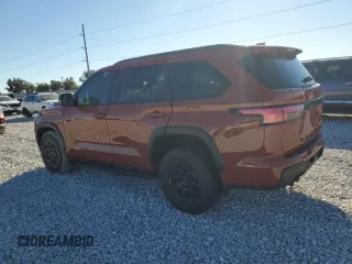 2024 Toyota Sequoia SR5 with VIN 7SVAAABA6RX040011, listed as a Copart auction lot 80765704 with 8,357 mi miles and Salvage Title. Bid and sale history available at carsss.com. Image 2.