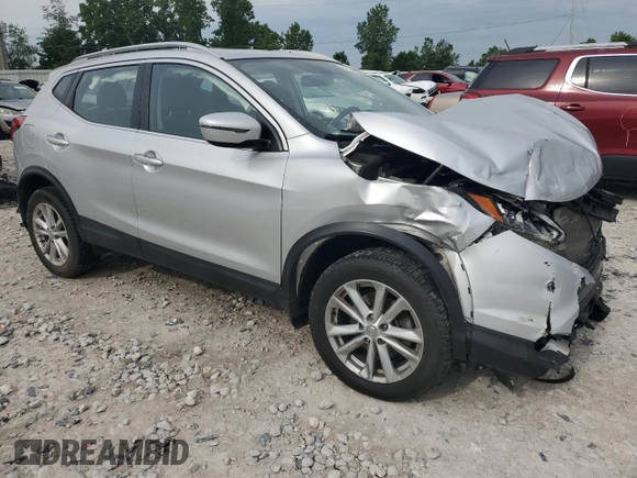 2017 Nissan Rogue SV with VIN JN1BJ1CR6HW112920, listed as a Copart auction lot 61544025 with 73,655 mi miles and Clean title. Bid and sale history available at DreamBid. Image 4.