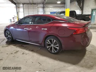 2018 Nissan Maxima SL with VIN 1N4AA6AP2JC405590, listed as a Copart auction lot 45521975 with 54,000 mi miles and Salvage Title. Bid and sale history available at carsss.com. Image 2.