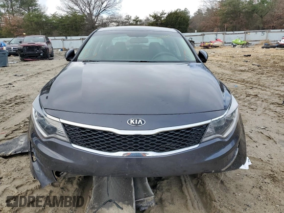 2017 Kia Optima LX with VIN KNAGT4L37H5149438, listed as a Copart auction lot 84454954 with 130,286 mi miles and Salvage Title. Bid and sale history available at carsss.com. Image 5.