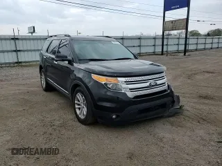 2014 Ford Explorer XLT with VIN 1FM5K7D84EGA07505, listed as a Copart auction lot 46955434 with 162,742 mi miles and Salvage Title. Bid and sale history available at DreamBid. Image 12.