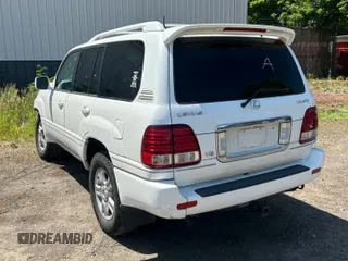 2007 Lexus LX 470 z VIN JTJHT00W174024015, wystawiony jako Copart lot #59439085 z przebiegiem 190 436 mil mil oraz Czysty tytuł • Clean title. Historia ofert i sprzedaży dostępna na DreamBid. Obrazek 3.