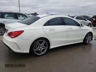 2015 Mercedes-Benz CLA 250 with VIN WDDSJ4GB6FN231541, listed as a Copart auction lot 37058254 with 49,266 mi miles and . Bid and sale history available at DreamBid. Image 3.