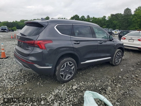 2023 Hyundai Santa Fe Hybrid Limited with VIN 5NMS5DA1XPH012661, listed as a Copart auction lot 53926384 with 11,524 mi miles and Salvage Title. Bid and sale history available at carsss.com. Image 3.