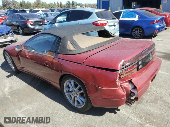 1994 Nissan 300ZX z VIN JN1RZ27D5RX010824, wystawiony jako Copart lot #71235024 z przebiegiem 93 564 mil mil oraz Szkoda całkowita • Salvage title. Historia ofert i sprzedaży dostępna na DreamBid. Obrazek 2.