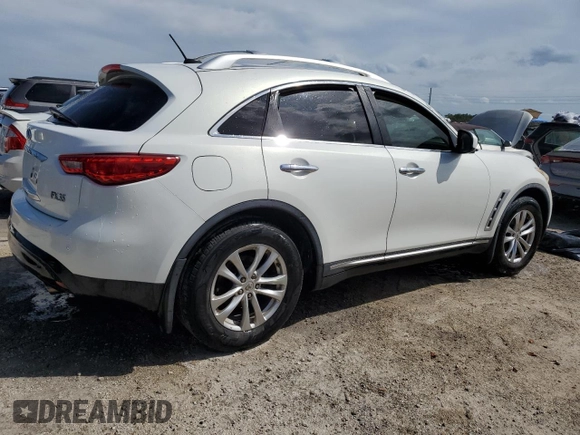 2010 Infiniti FX with VIN JN8AS1MU9AM800909, listed as a Copart auction lot 74355674 with 227,502 mi miles and Non Repairable. Bid and sale history available at DreamBid. Image 3.