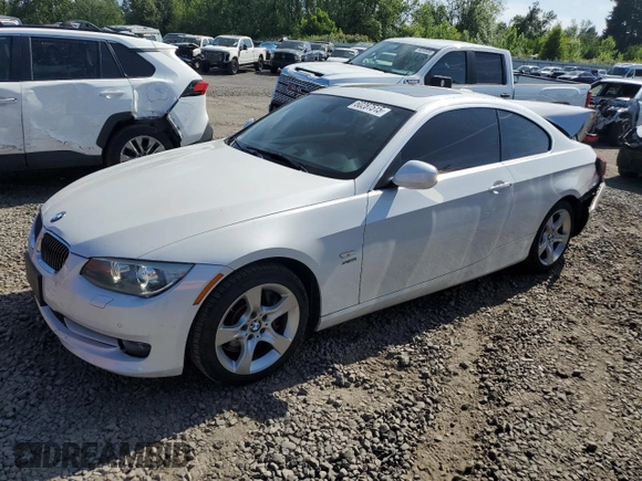 2011 BMW 3 Series 335i xDrive with VIN WBAKF9C51BE620023, listed as a Copart auction lot 60287515 with 123,353 mi miles and Salvage title. Bid and sale history available at DreamBid. Image 1.