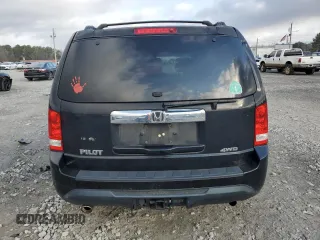 2012 Honda Pilot EX with VIN 5FNYF4H46CB079325, listed as a Copart auction lot 43369735 with 220,522 mi miles and Salvage Title. Bid and sale history available at DreamBid. Image 6.