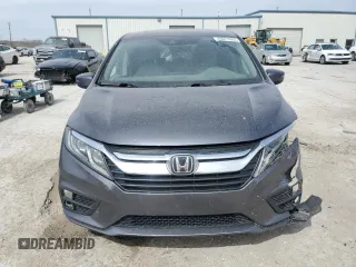2019 Honda Odyssey EX-L with VIN 5FNRL6H77KB045363, listed as a Copart auction lot 49077865 with 66,701 mi miles and Salvage Title. Bid and sale history available at DreamBid. Image 5.