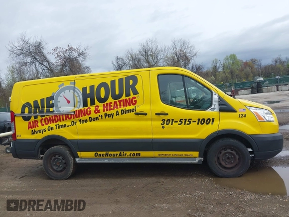 2019 Ford Transit with VIN 1FTYR1YMXKKB51036, listed as a IAAI auction lot 41965825 with 109,357 mi miles. Bid and sale history available at carsss.com. Image 13.